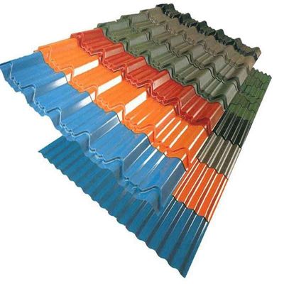 맞춤형 노러비드 지붕 잎 PPGI 지붕 타일 0.5mm 냉 laminated  galvanized 지붕 잎