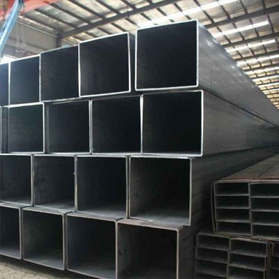 ISO9001 인증 ASTM 표준 40x40x3 19x19 건설용 블랙 스퀘어 스틸 튜브