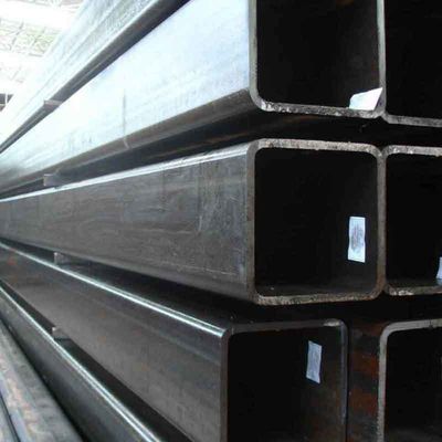 ASTM 표준 S235/S355 등급 12x12 탄소 검은 원통 정사각형 철강 파이프