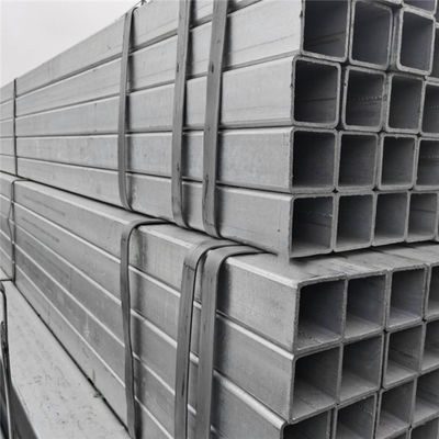 100 x 100 Tube Square Steel Section Steel Tubing Square Tube ASTM 표준 열로 롤링 된