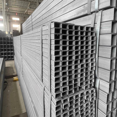 100 x 100 Tube Square Steel Section Steel Tubing Square Tube ASTM 표준 열로 롤링 된