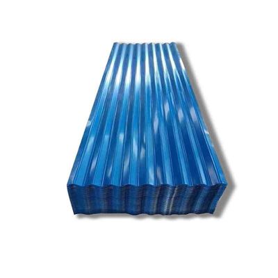 진크 지붕 패널 컬러 코팅 철 corrugated Galvalume 스틸 700-2000MM