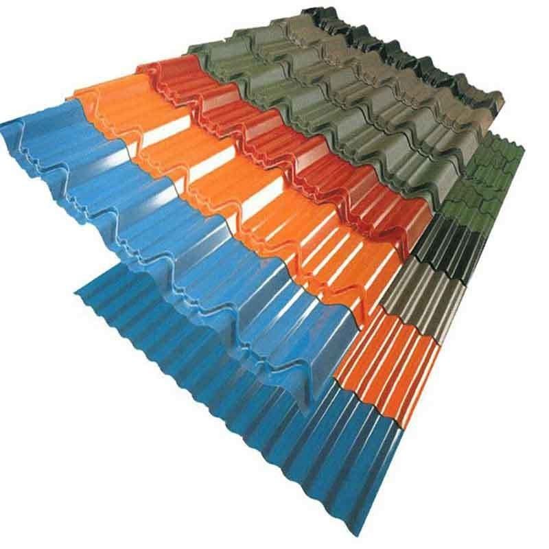 맞춤형 노러비드 지붕 잎 PPGI 지붕 타일 0.5mm 냉 laminated  galvanized 지붕 잎